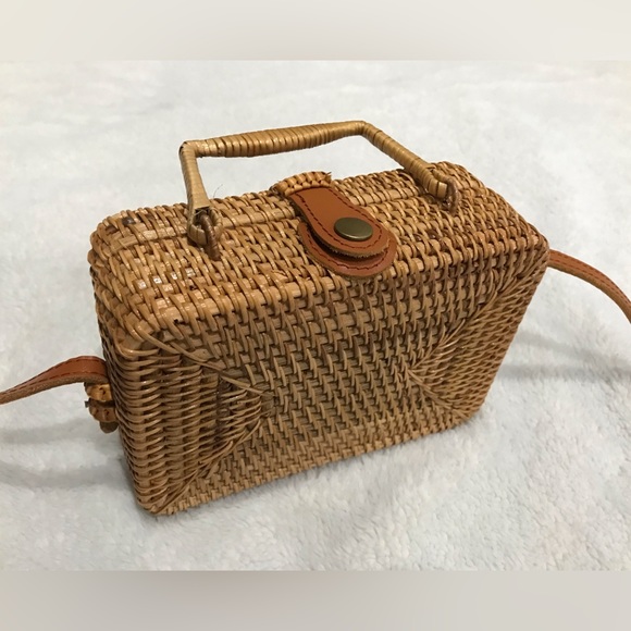 Bags New Picnic Basket Purse Crossbody Bag Poshmark